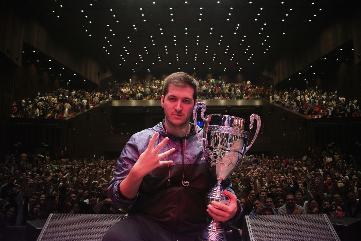 El rapero Chuty se proclama campeón de FMS España por cuarta vez