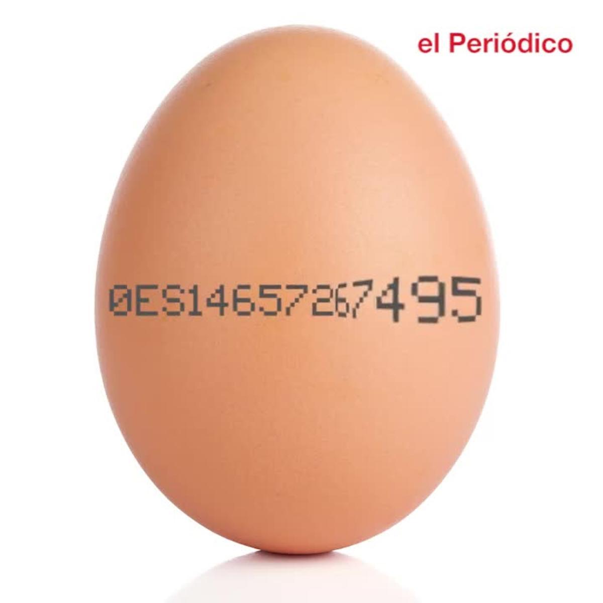 Com interpretar el codi de números i lletres que tenen els ous.