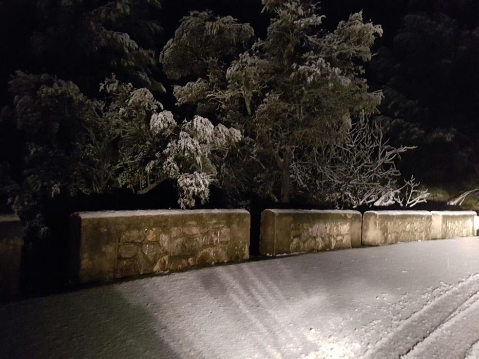 Mallorca, en riesgo importante por nevadas este sábado