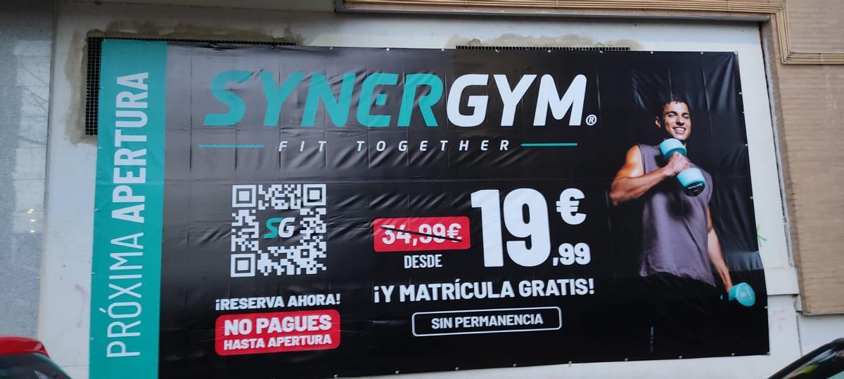 Cartel de Synergym.