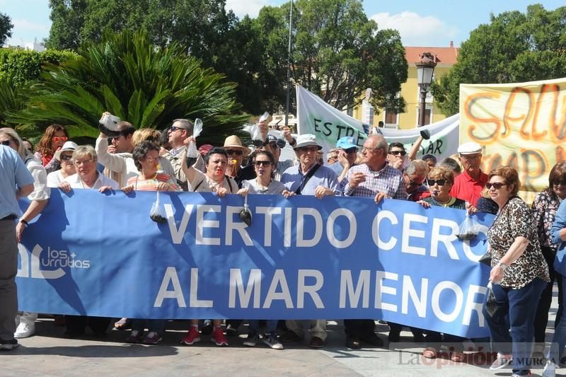 Los lodos del Mar Menor llegan a Murcia