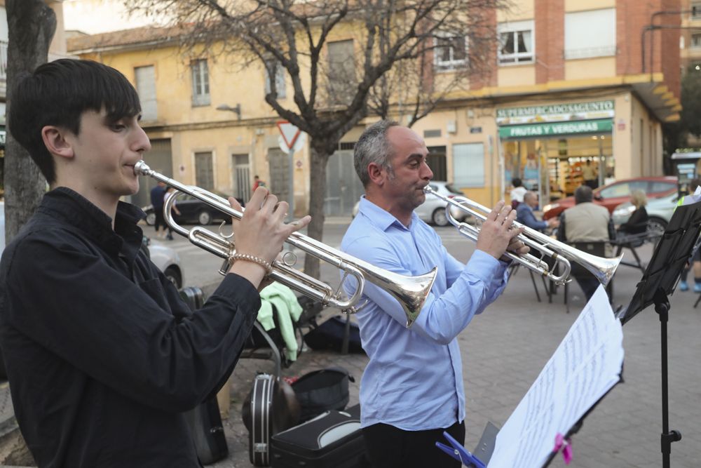 Paseo musical en Sagunt del Conservatorio Joaquín Rodrigo