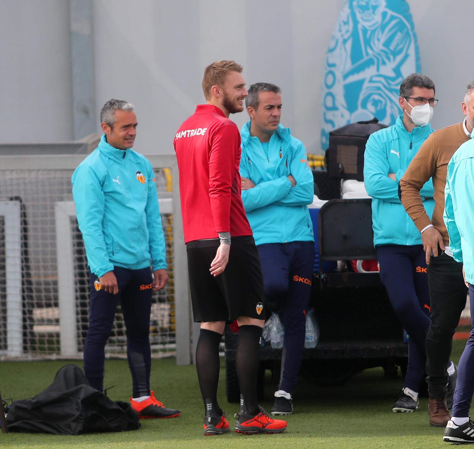 Así ha sido el entrenamiento del Valencia CF de hoy