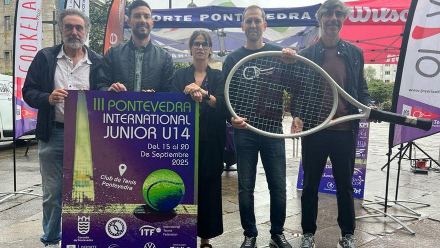 Tenistas de diez países encabezan el tercer Pontevedra Junior Open U14