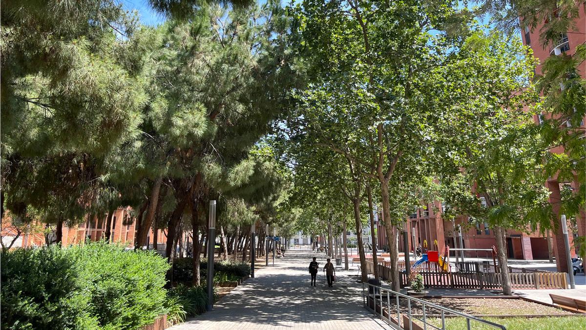 Plaza de Baró de Viver.