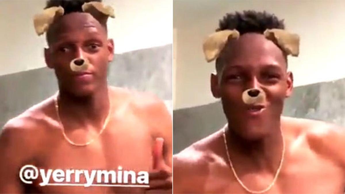 Papito flow, la broma de Yerry Mina con Denis