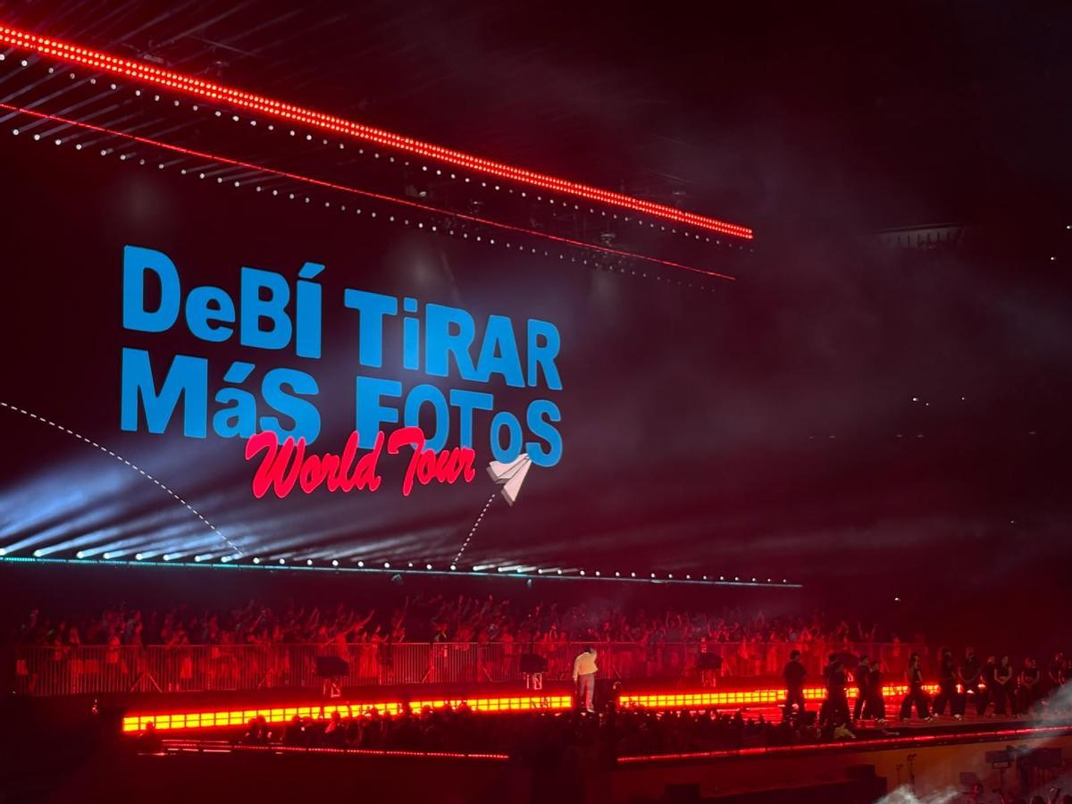Concierto de BadBunny en Madrid