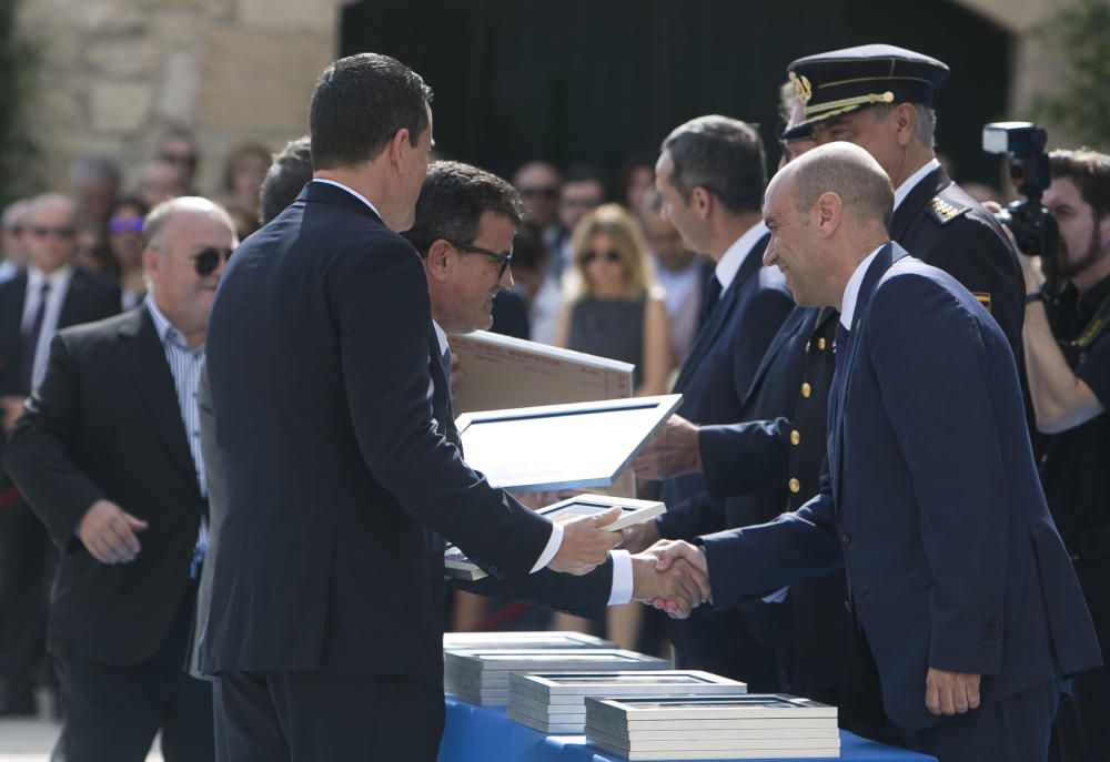 Celebración del Día de la Policía en el Castillo de Santa Bárbara