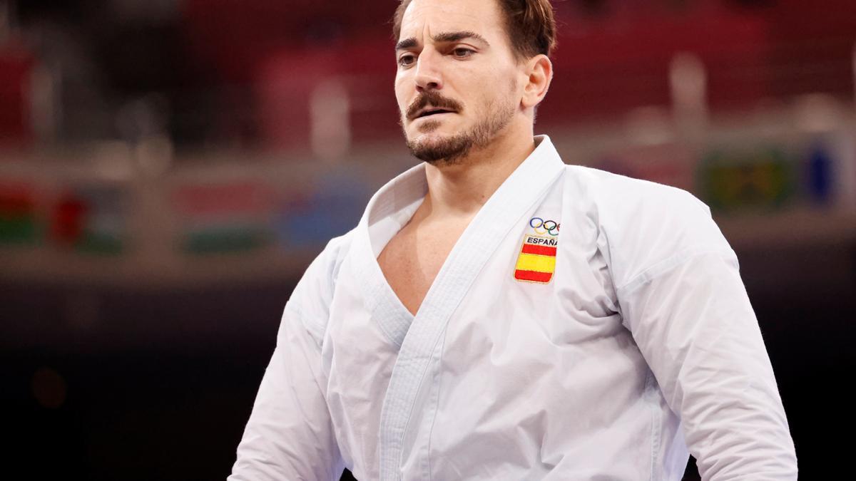 Damián Quintero, medalla de plata en kárate