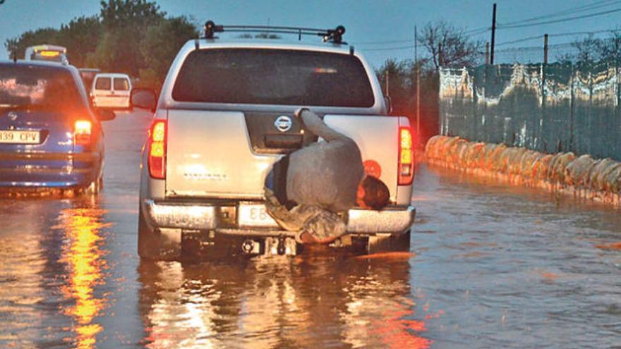 Cuatro personas rescatadas in extremis en Santanyí