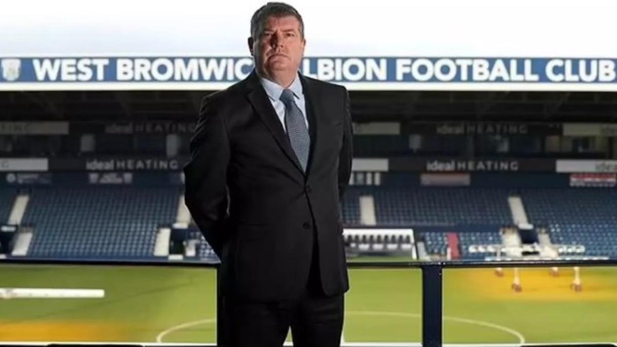 Gourlay en su etapa en el West Brom / West Brom