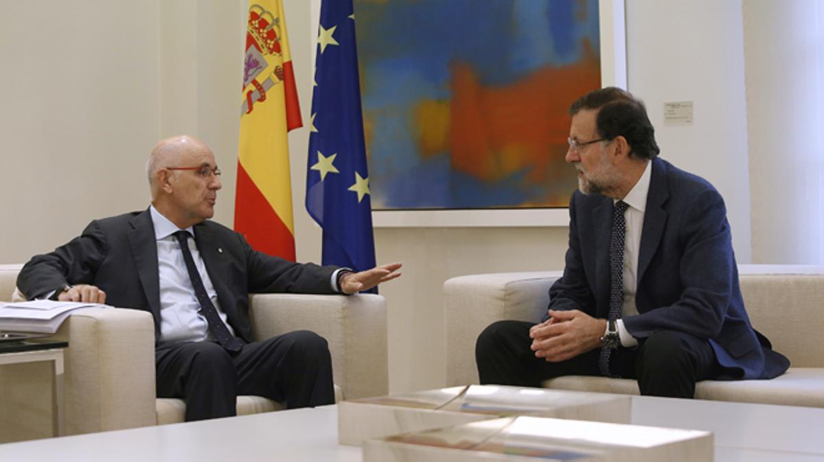 Rajoy rep Duran Lleida a la Moncloa