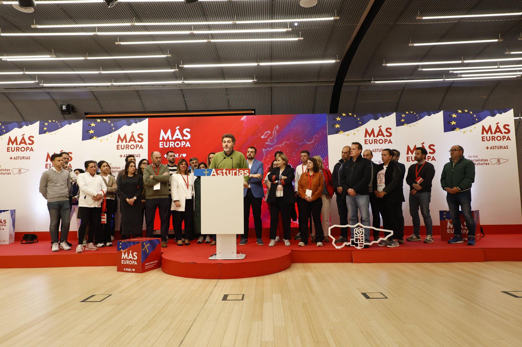  El PSOE asturiano analiza los resultados de las elecciones europeas