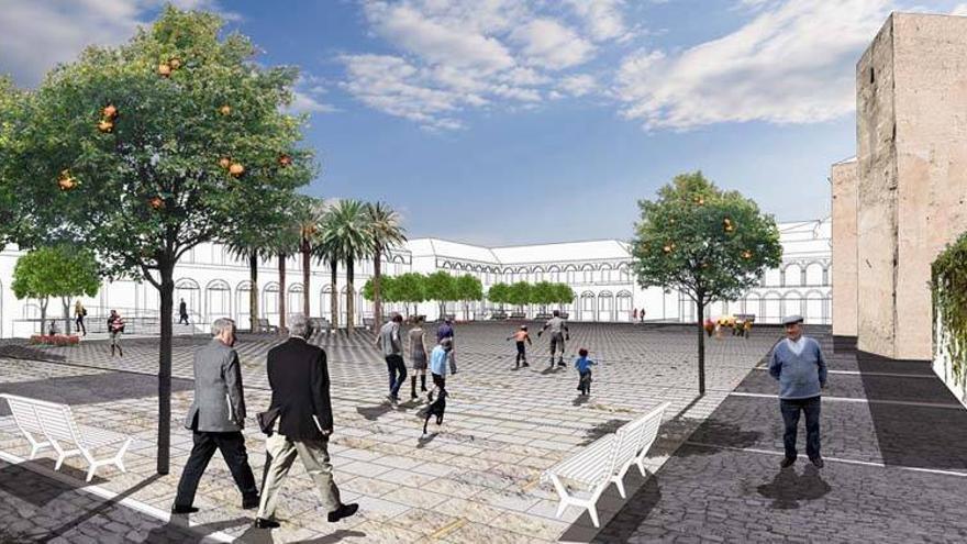 La remodelación de la plaza de Andalucía comenzará en verano