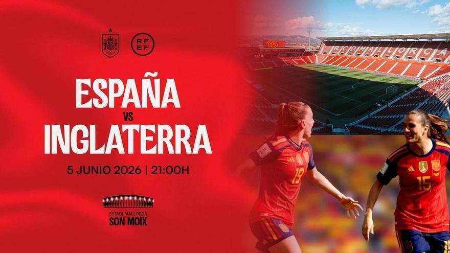 Los abonados del Mallorca ya pueden comprar sus entradas para el España-Inglaterra
