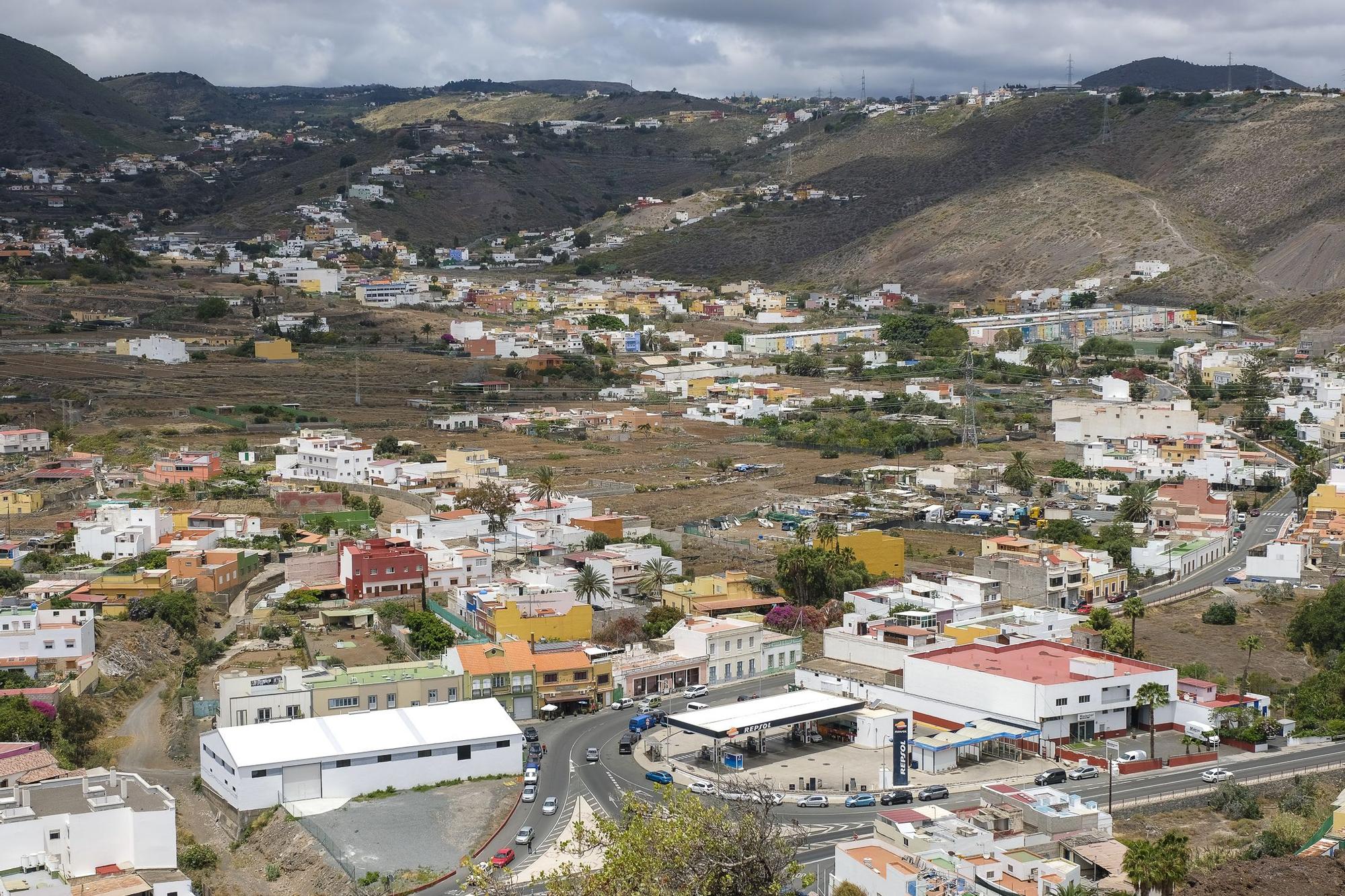 Vista de Marzagán, donde el plan general prevé el mayor crecimiento de viviendas de la capital grancanaria.
