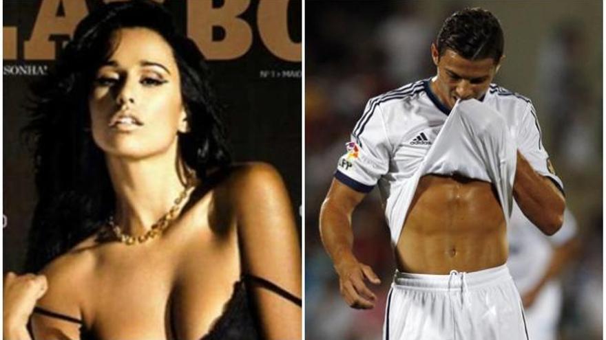 Rita Pereira y Cristiano Ronaldo.