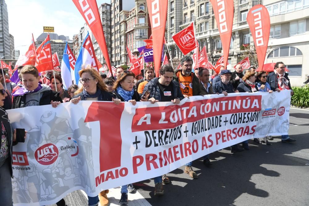 Los sindicatos piden "no fallar" a la "izquierda" que votó en estas elecciones e instan a "recuperar" derechos .