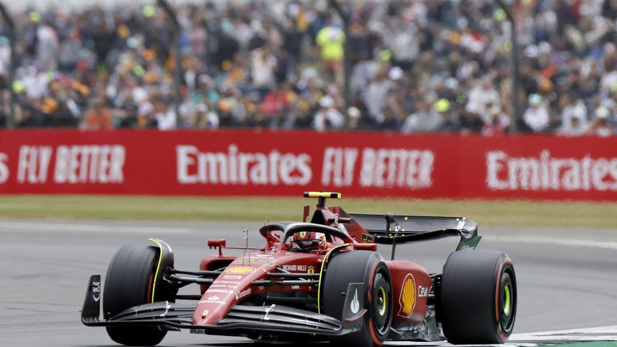 El piloto de Ferrari Carlos Sainz.