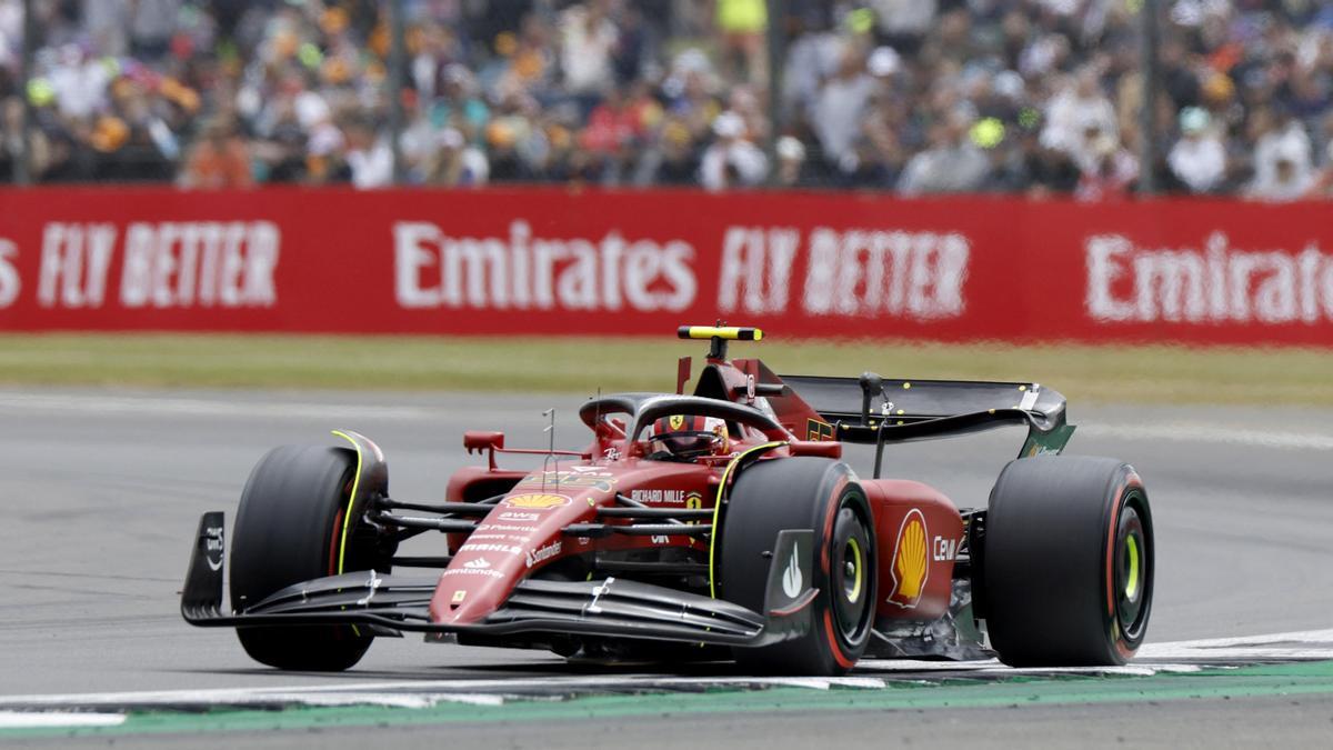 El piloto de Ferrari Carlos Sainz.