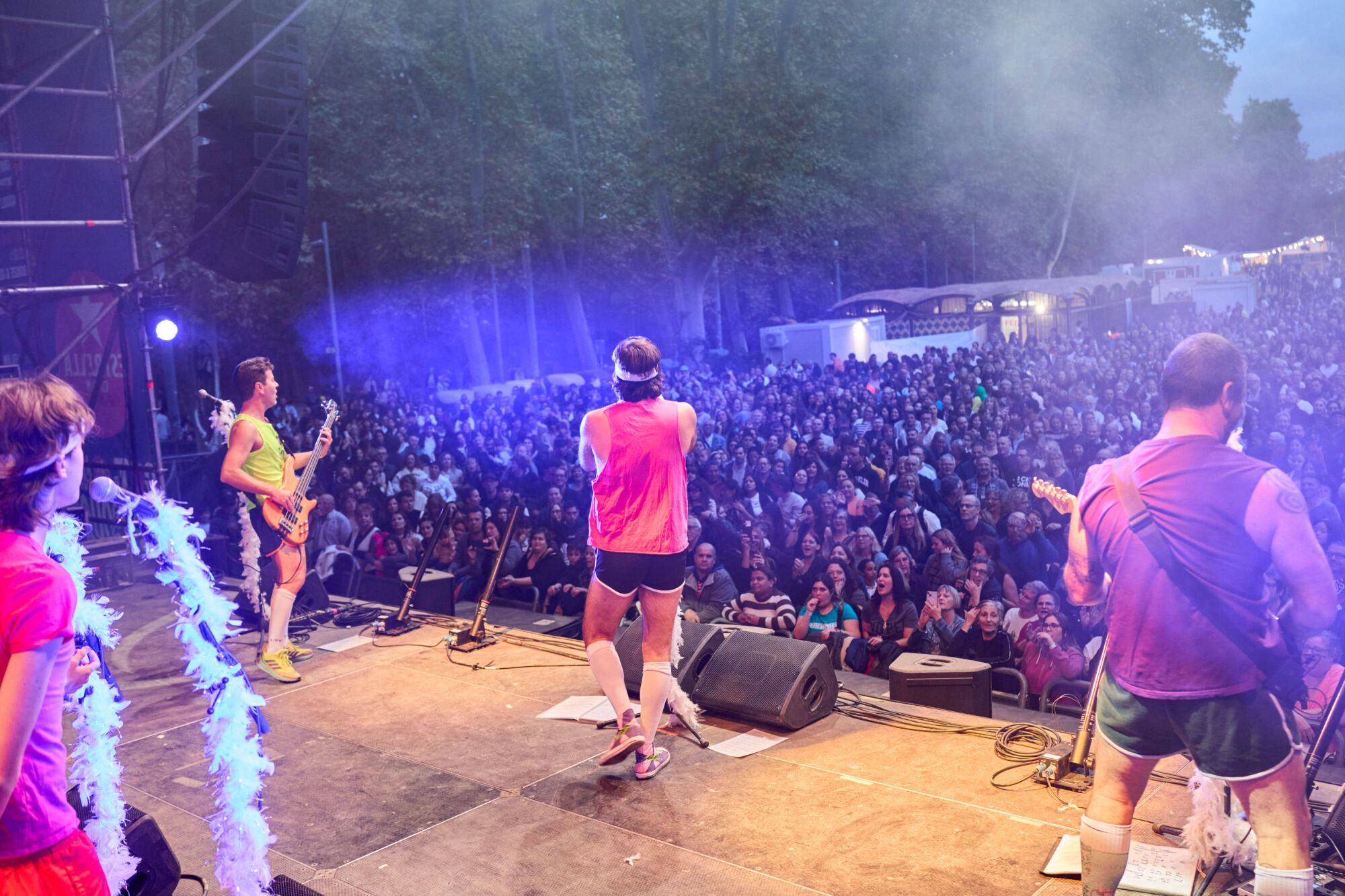 Les imatges del concert de Di Versiones a la Copa