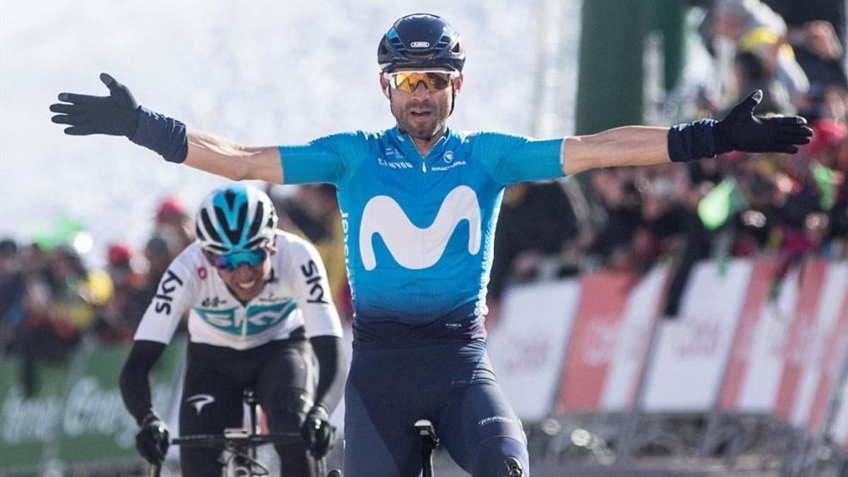 El ciclista de Movistar, ganador de la Volta a Catalunya 2018