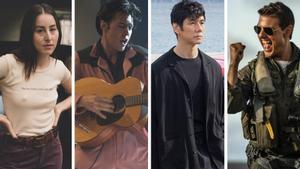 Imágenes de ’Licorice pizza’, ’Elvis’, ’Drive my car’ y ’Top Gun: Maverick’, cuatro de las películas que aparecen entre las 10 mejores del 2022 según El Periódico