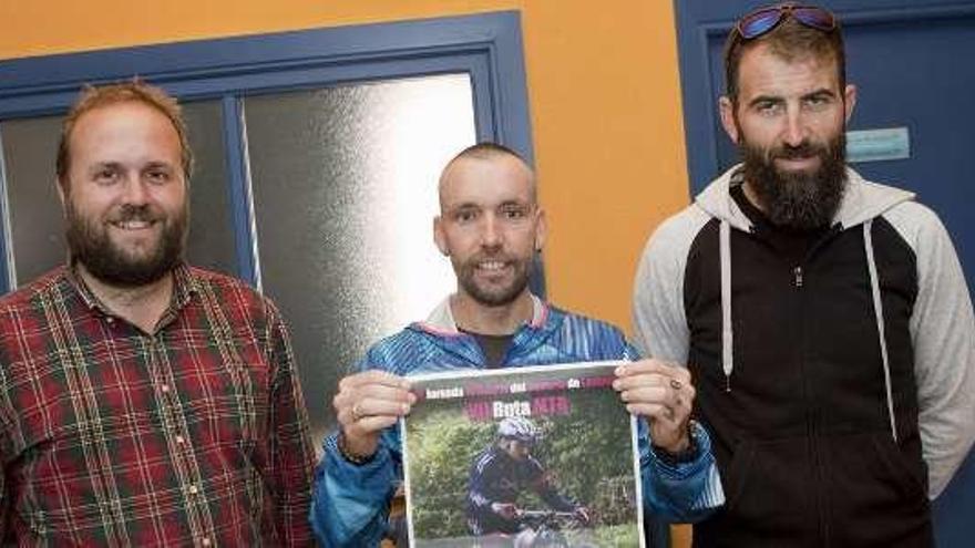 Pablo Suárez, Héctor Moro y Óscar Rodríguez.