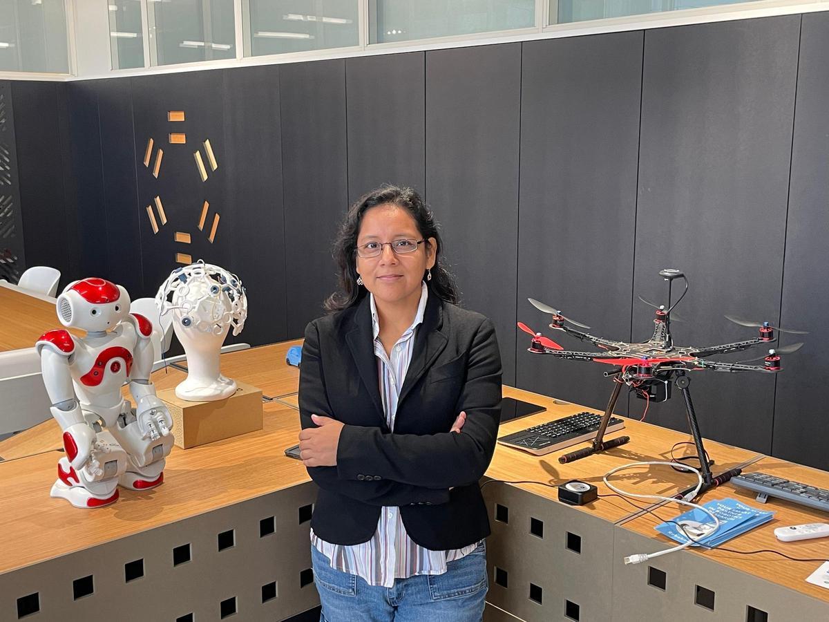 La investigadora y doctora por la UDC María Isabel Limaylla