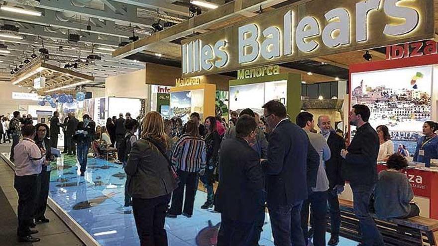 El stand promocional de Balears en la pasada edición de la feria turística de Berlín.