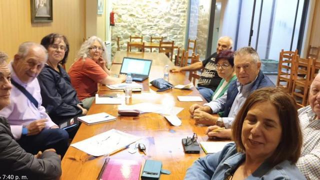 Reunión de la Junta Abierta de Cosoval en Almonacid de la Sierra.