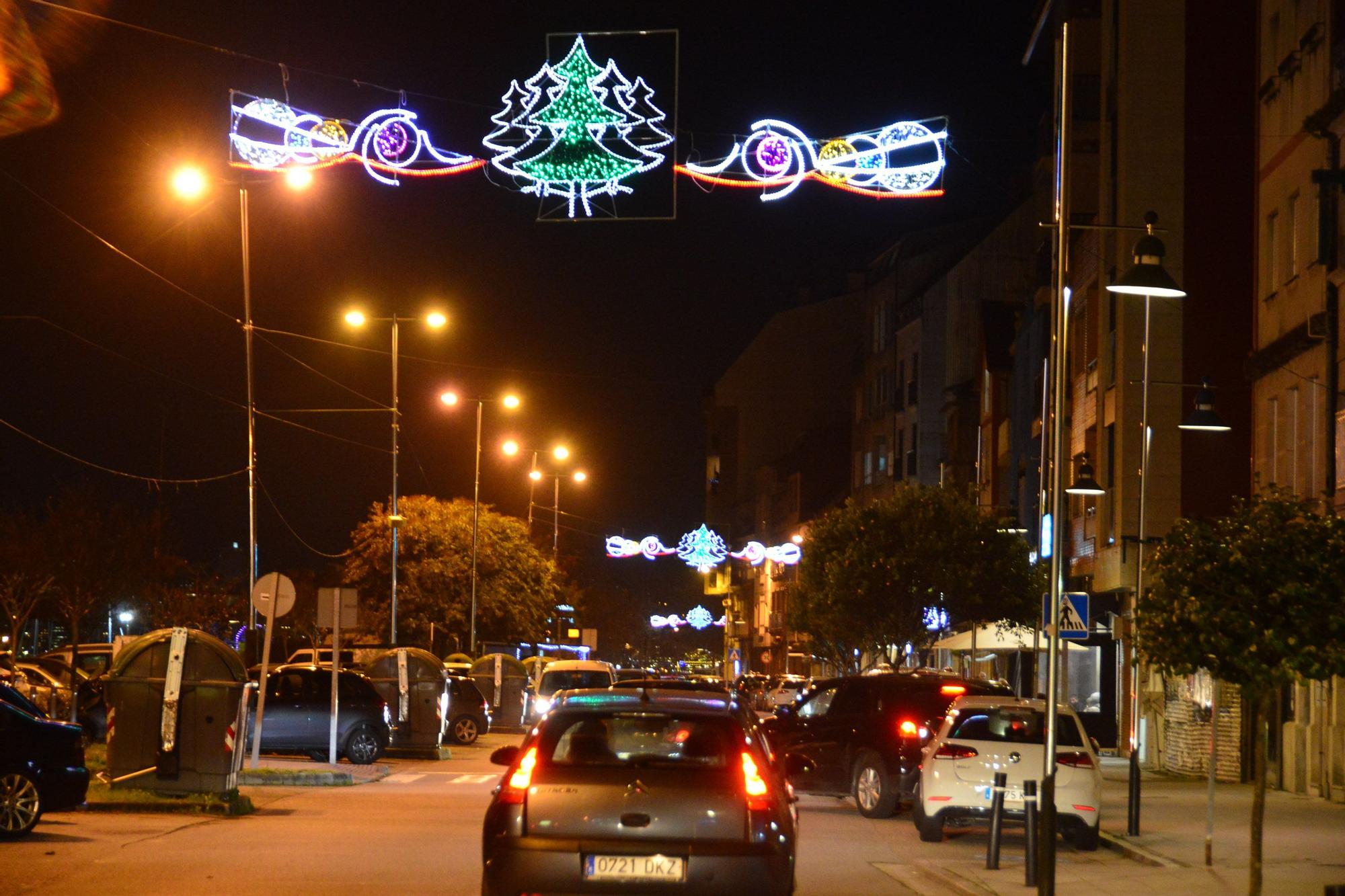 La Navidad ya ilumina Moaña