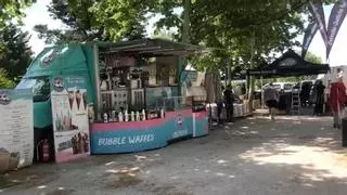 Todo preparado para el Festival Mundial de Foodtrucks de Cáceres