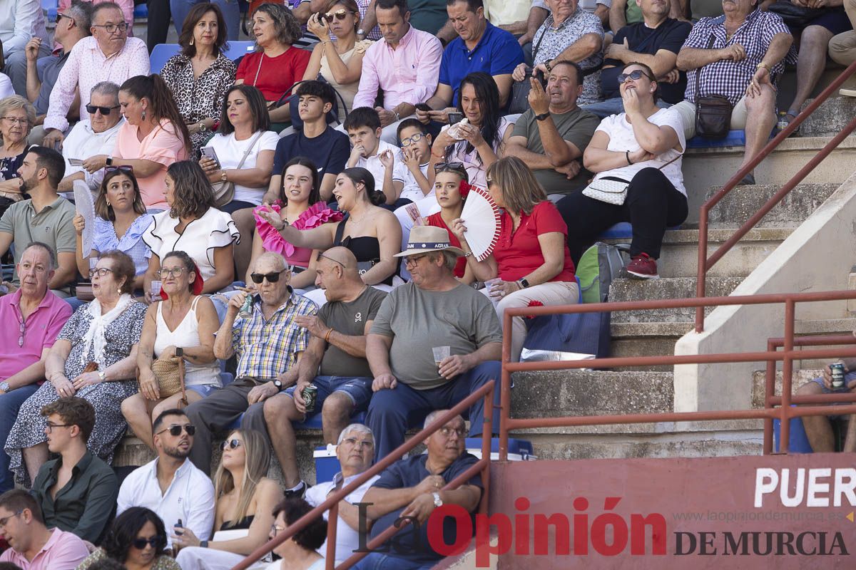 Corrida de toros en Abarán (El Fandi, Emilio de Justo, El Payo)