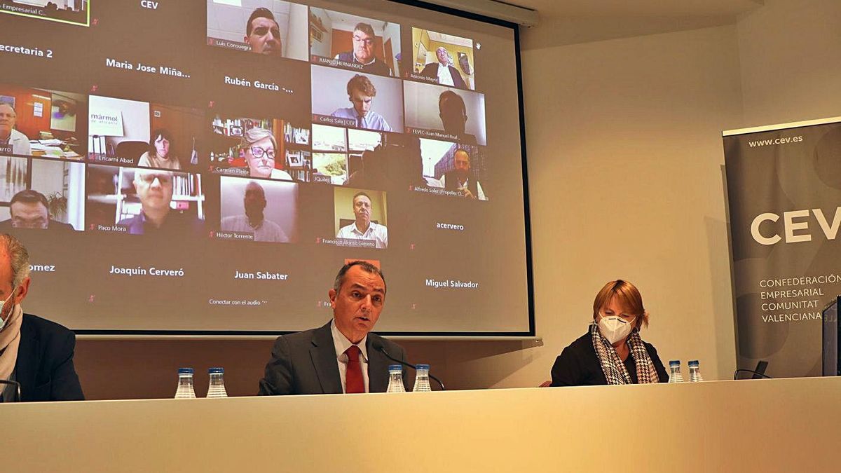 The meeting of the CEV yesterday, which was held in person and online. The meeting of the CEV yesterday, which was held in person and online.