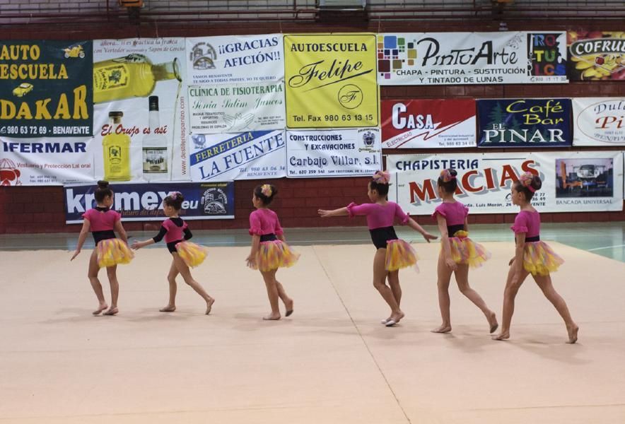 Exhibición de la Escuela de gimnasia rítmica