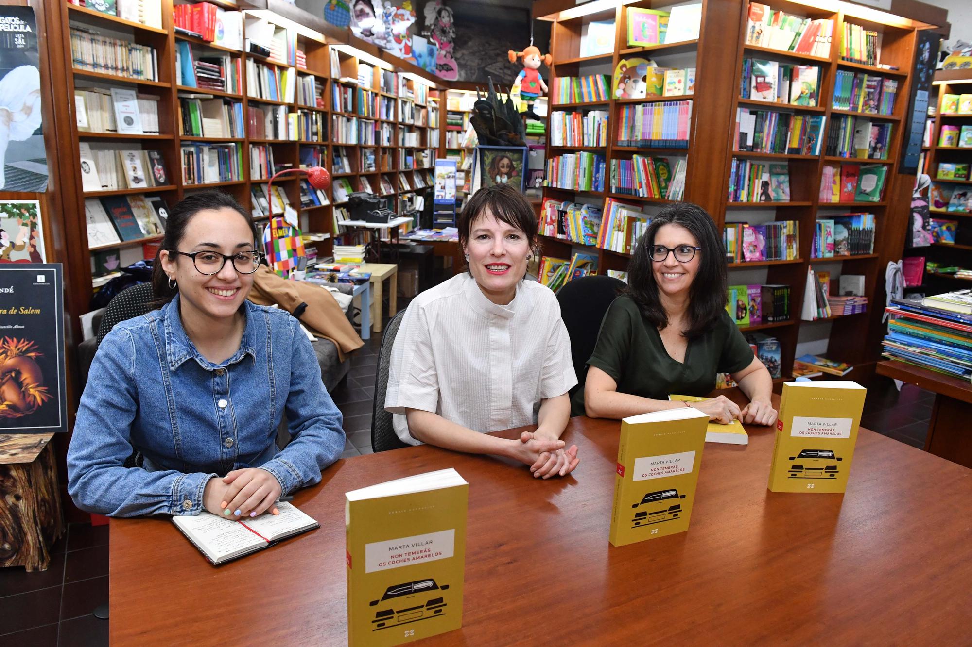 Presentación de 'Non temerás ós coches amarelos', primeira novela de Marta Villar