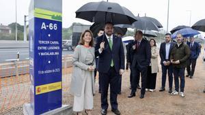 Así ha sido la inauguración del tercer carril de la Y