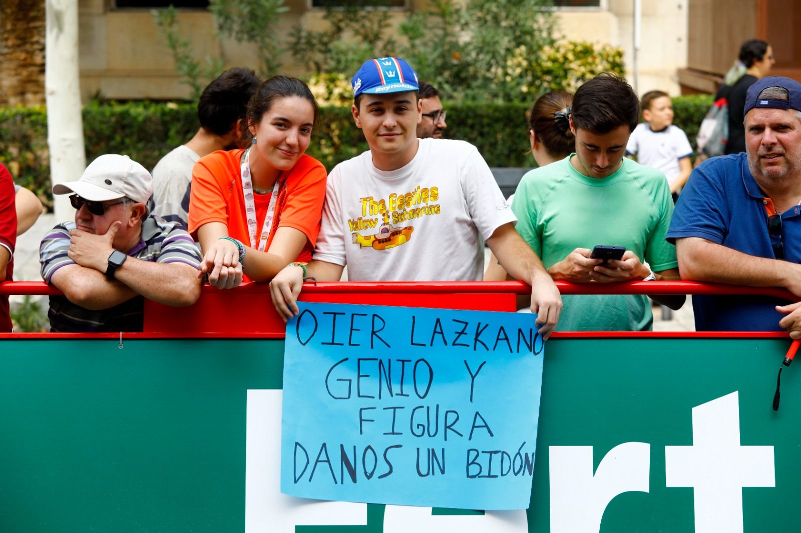 Las mejores imágenes del final de etapa de La Vuelta en Zaragoza