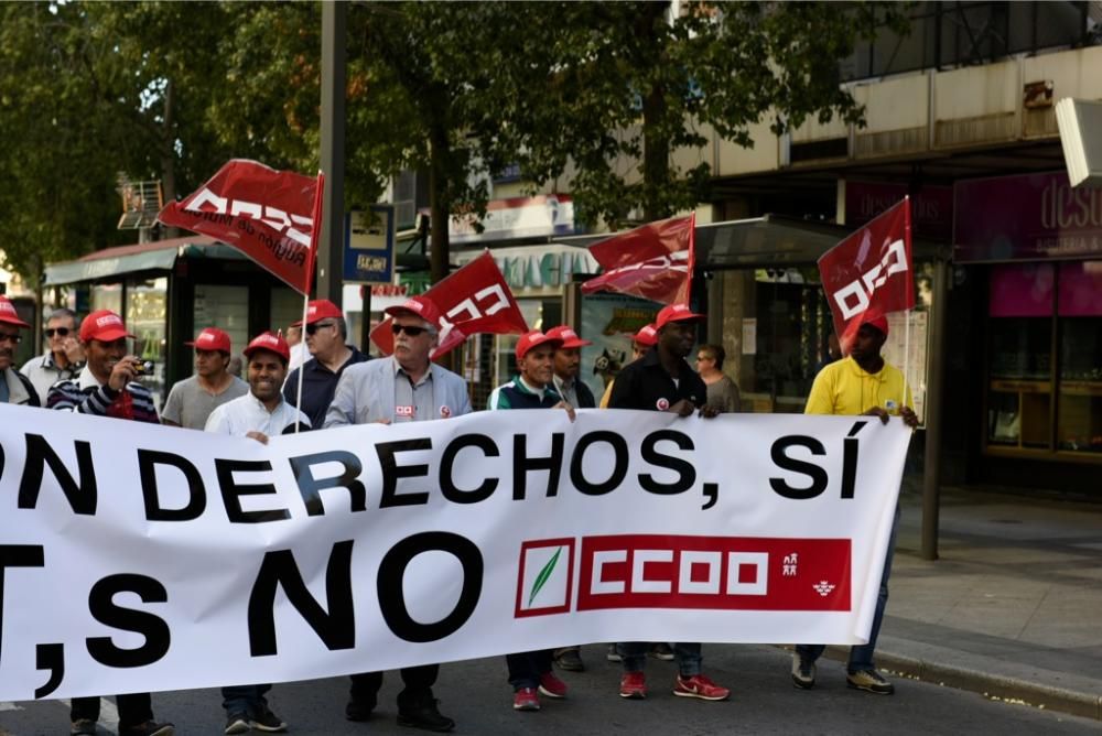 Manifestación del 1 de Mayo en Murcia