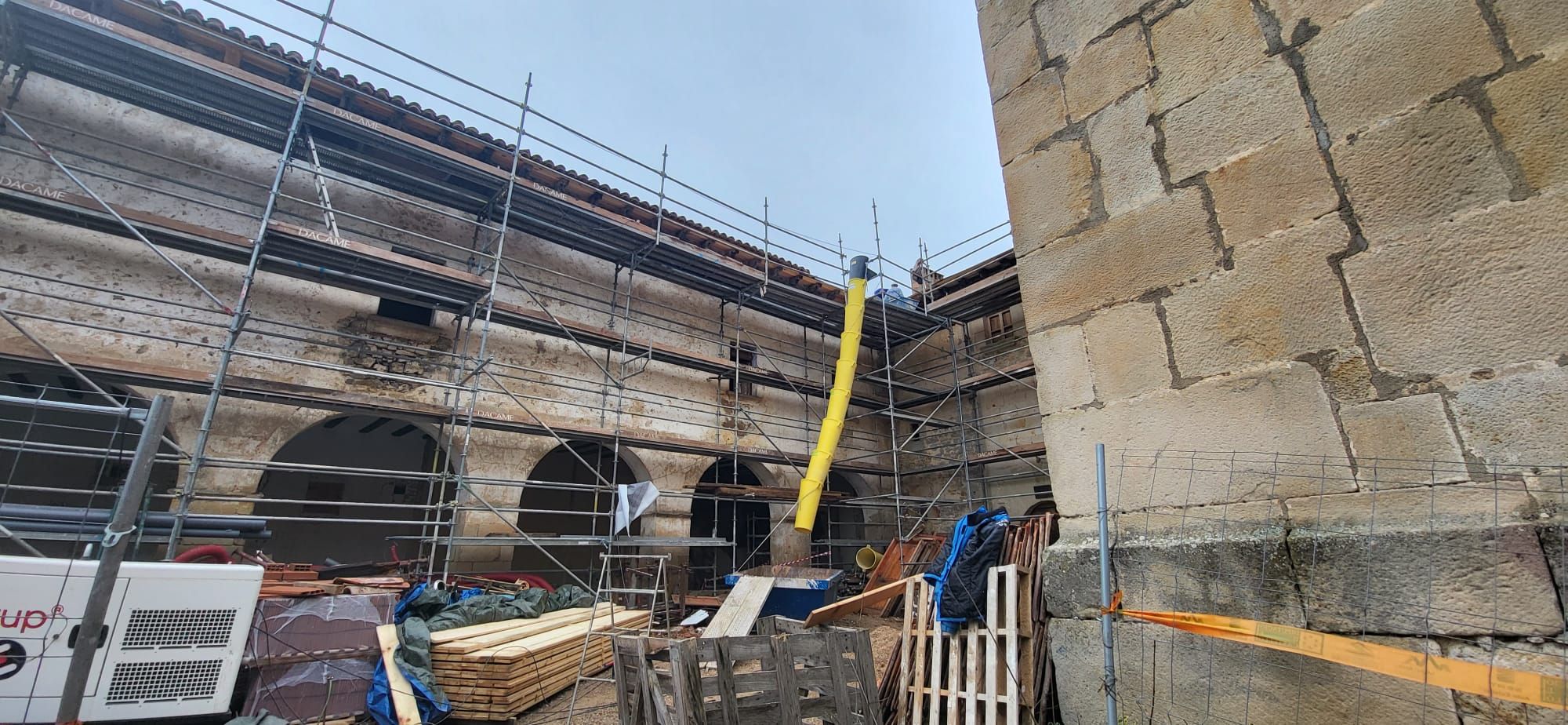 Estado actual de las obras de Sant Joan de Penyagolosa