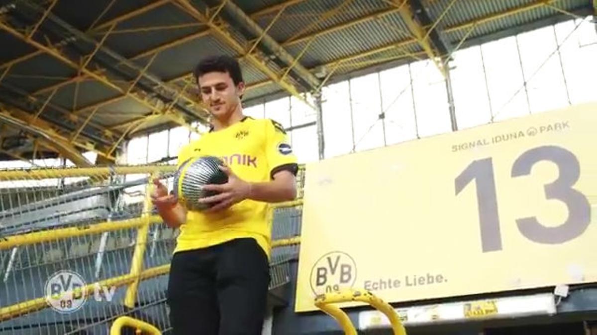 Las primeras palabras de Mateu Morey como jugador del Borussia Dortmund