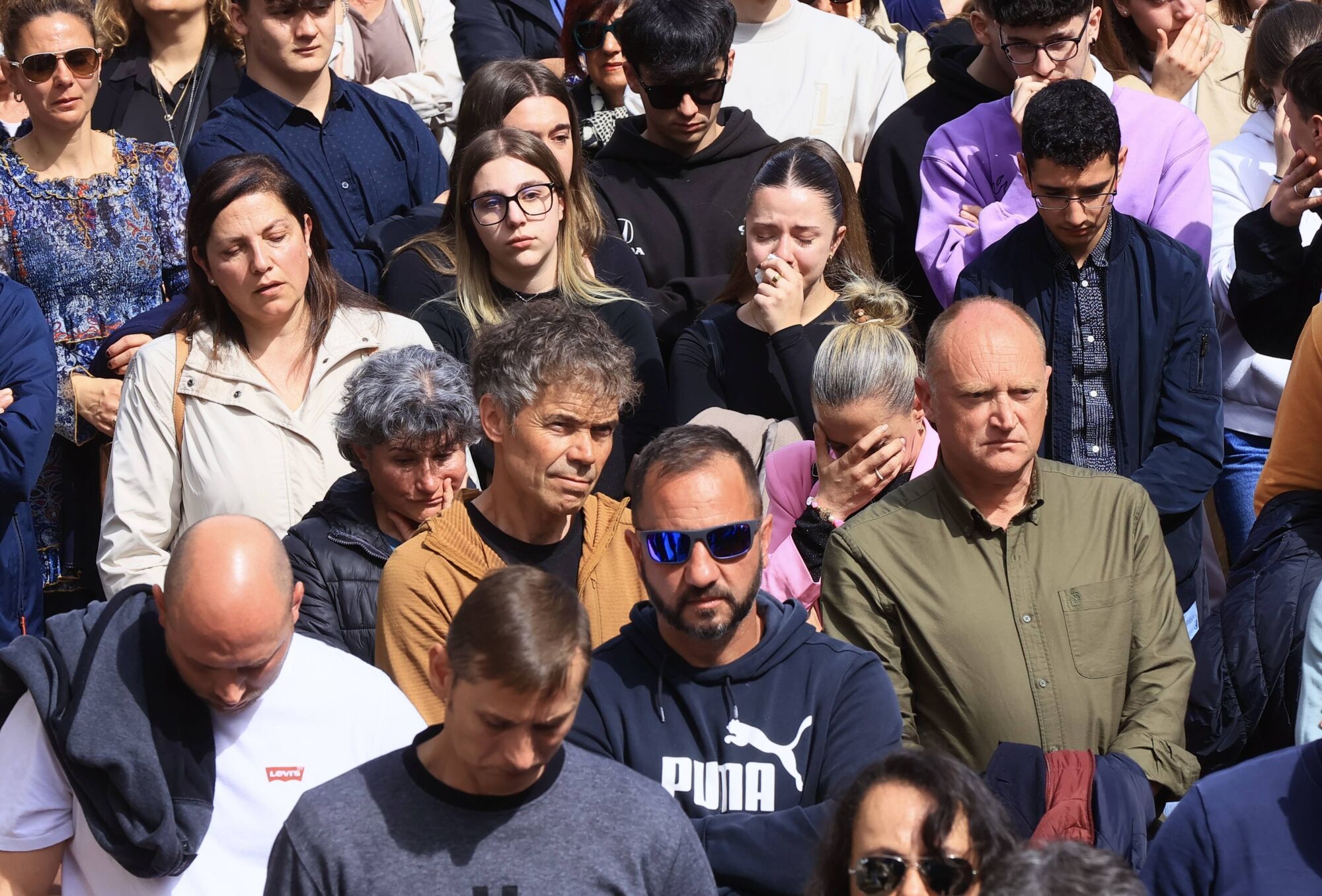Así fue el desgarrador funeral en Villablino de los fallecidos en el accidente minero de Degaña