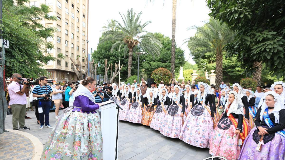 El acto homenaje del pasado 2022.