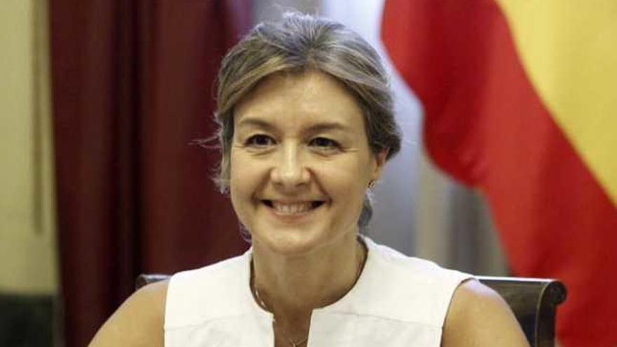 La ministra Isabel Tejerina