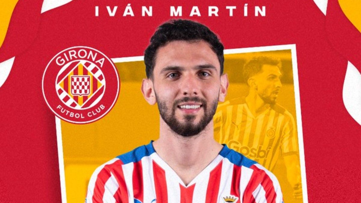 Iván Martín renueva con el Girona