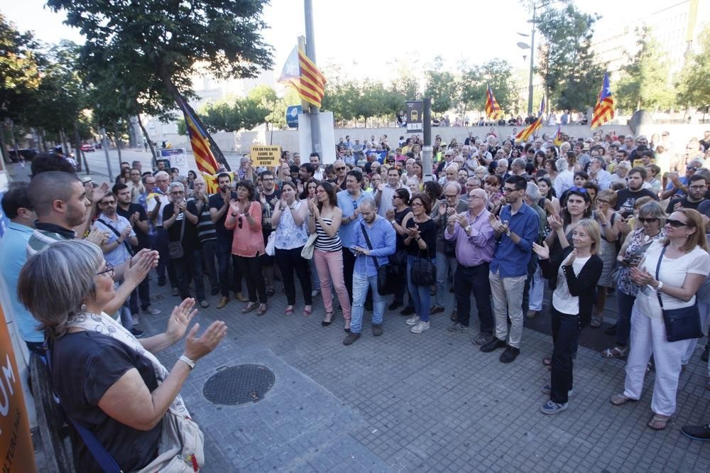 Concentració a Girona