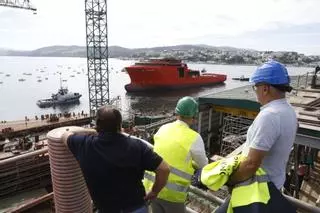 En imágenes: La botadura del "Gondán Max" en Figueras, un éxito