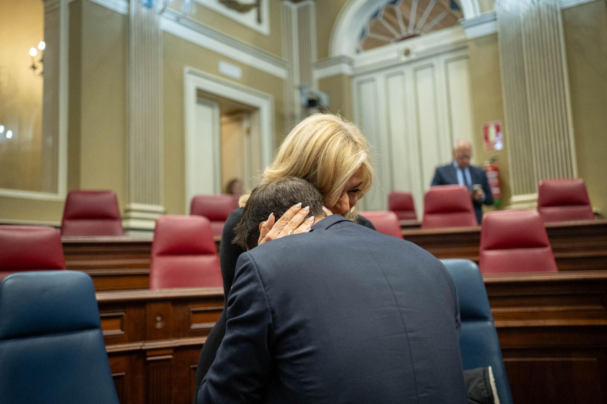 Pleno del Parlamento de Canarias.