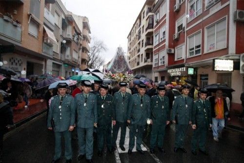 Llegada de la Fuensanta a Murcia